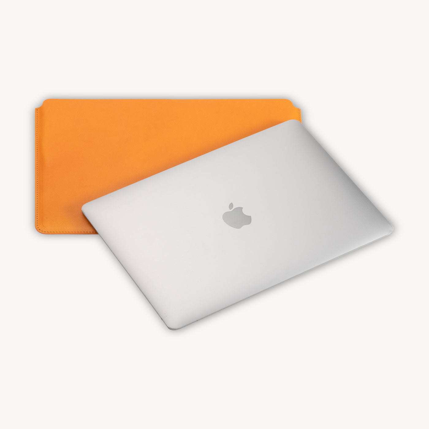 Husă pentru laptop din piele naturală Honey Tan