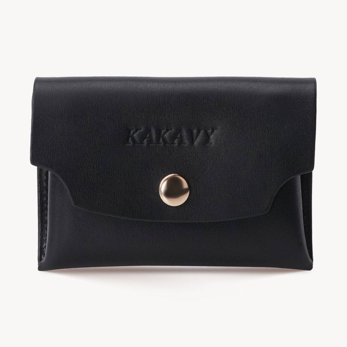 Handcrafted Full-Grain Leather Snap Wallet