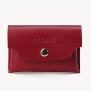 Handcrafted Full-Grain Leather Snap Wallet