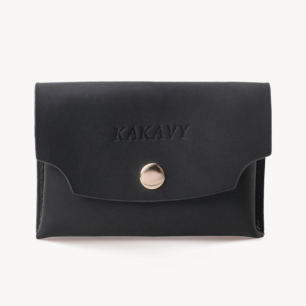 Handcrafted Full-Grain Leather Snap Wallet
