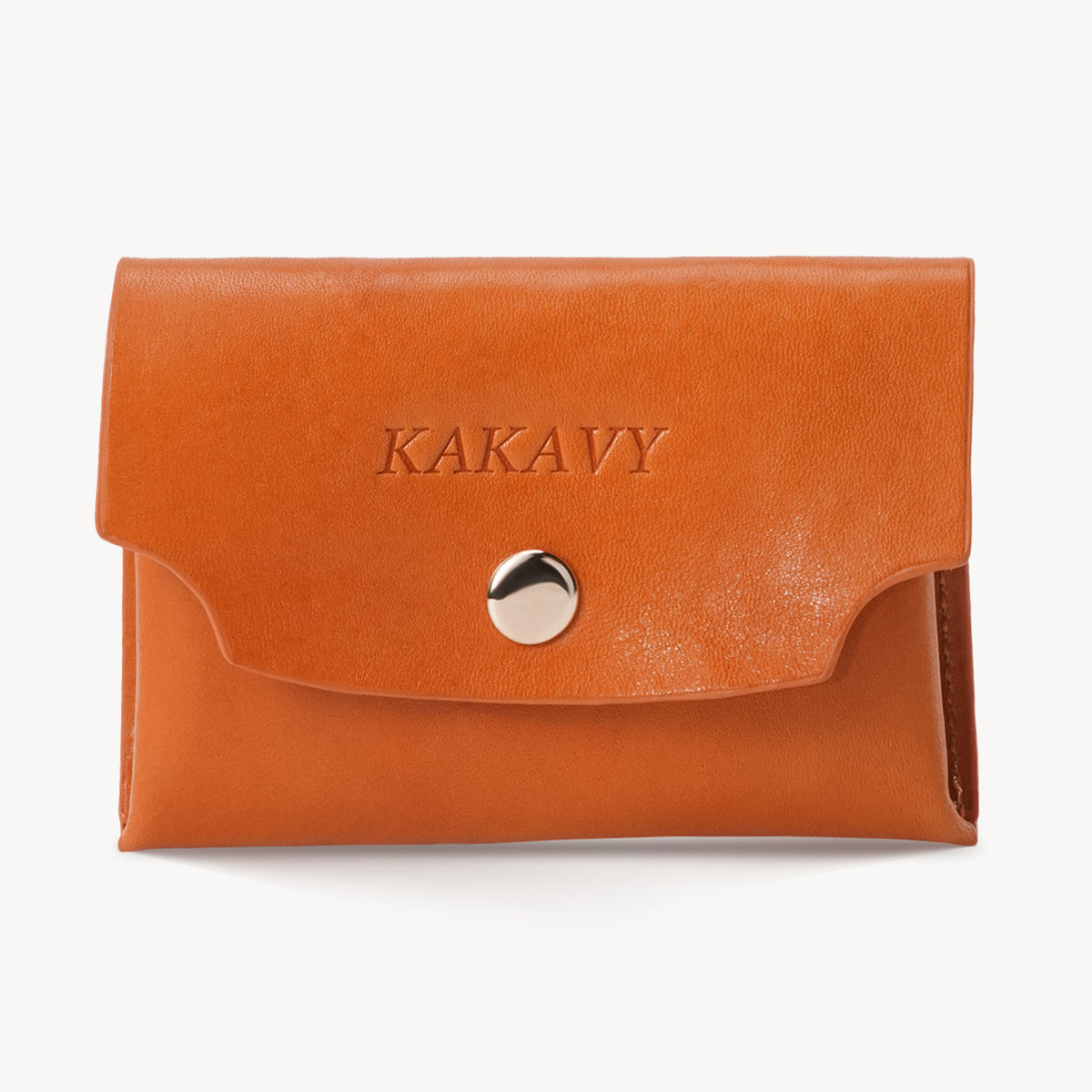 Handcrafted Full-Grain Leather Snap Wallet