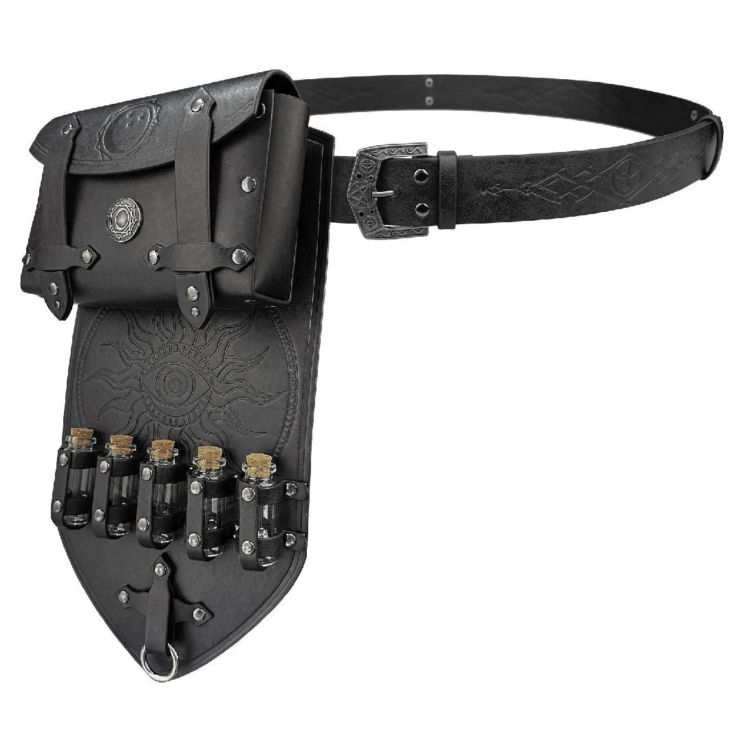 KAKAVY Vintage PU Leather Belt - Durable & Stylish Everyday Wear detail image 3