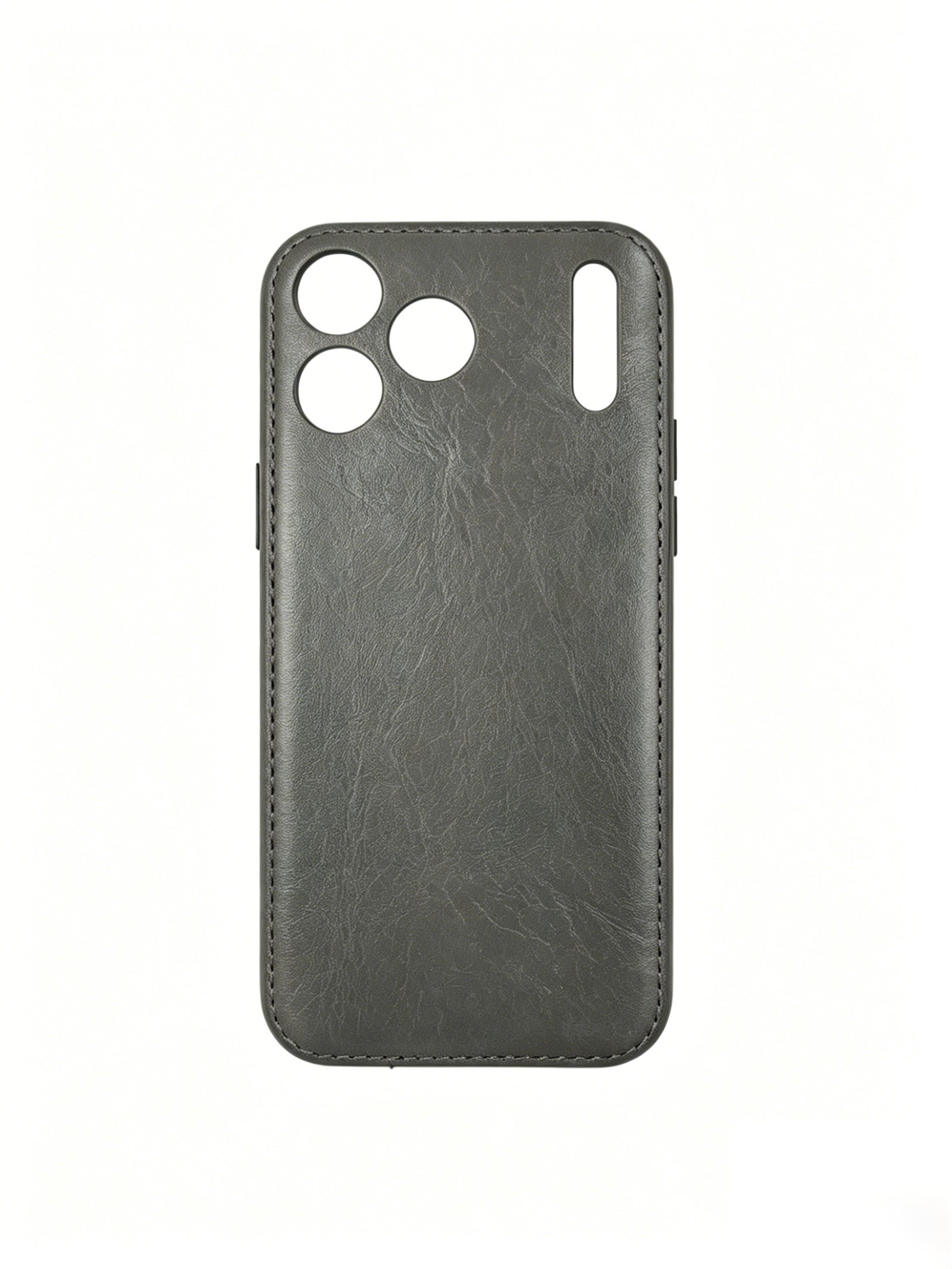 Kakavy Handcrafted Vegetable-Tanned Leather iPhone Case - Vintage Patina Edition detail image 5