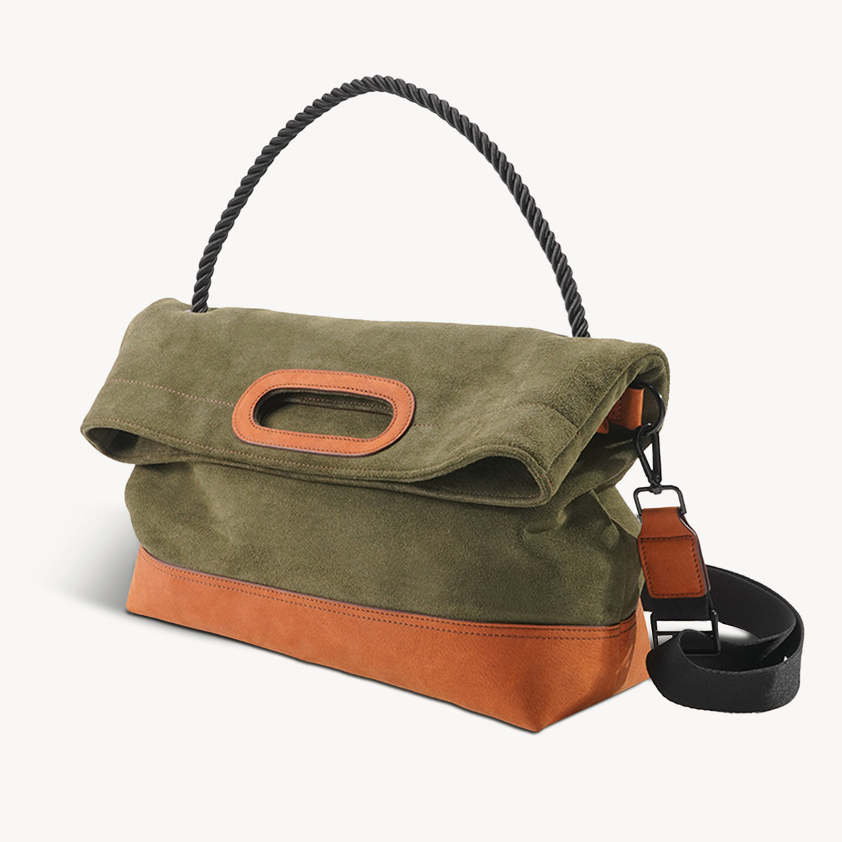 Borsa convertibile a 3 vie realizzata a mano KAKAVY TRIO