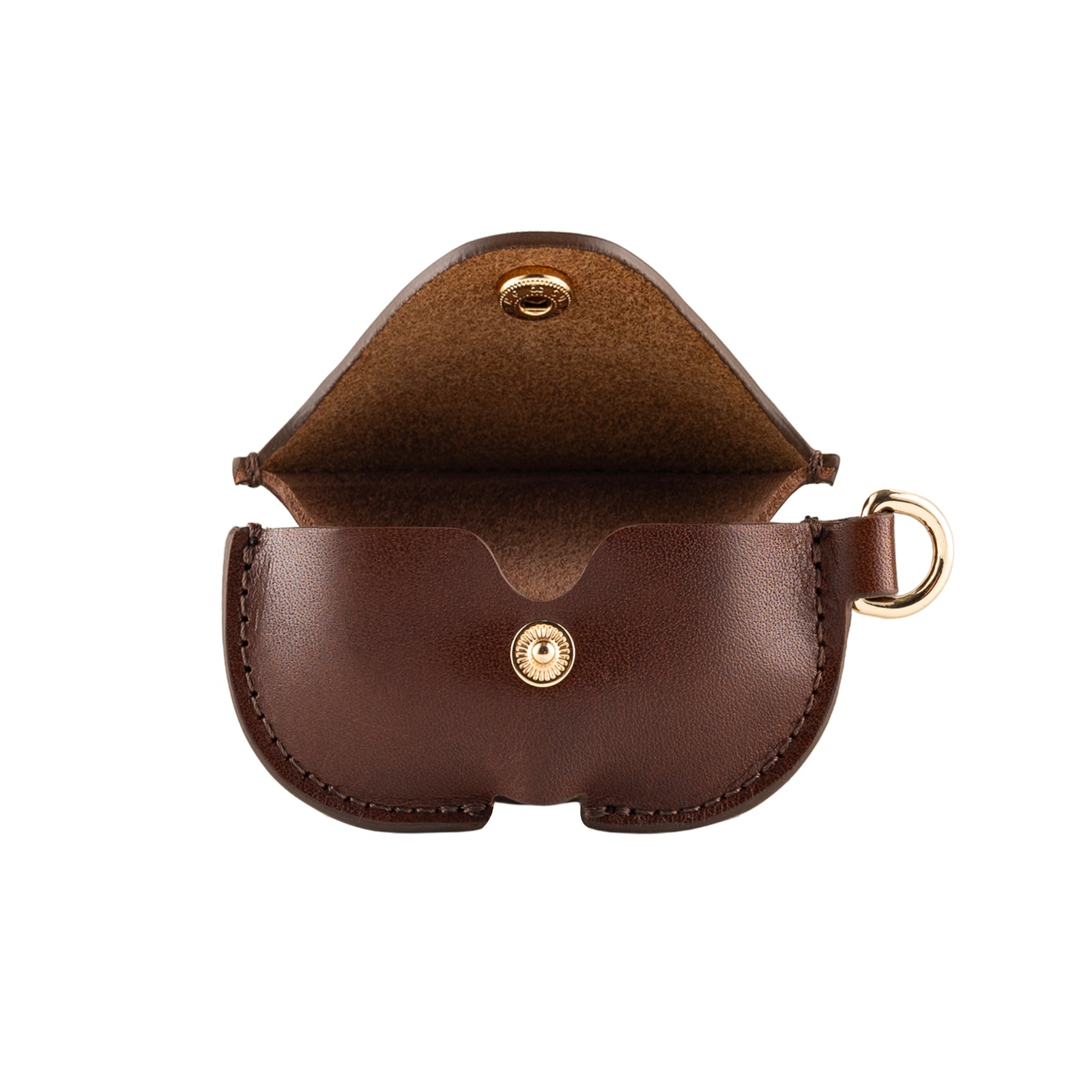 KAKAVY Premium Genuine Leather Airpods Case leather AirPods case detail photo 6