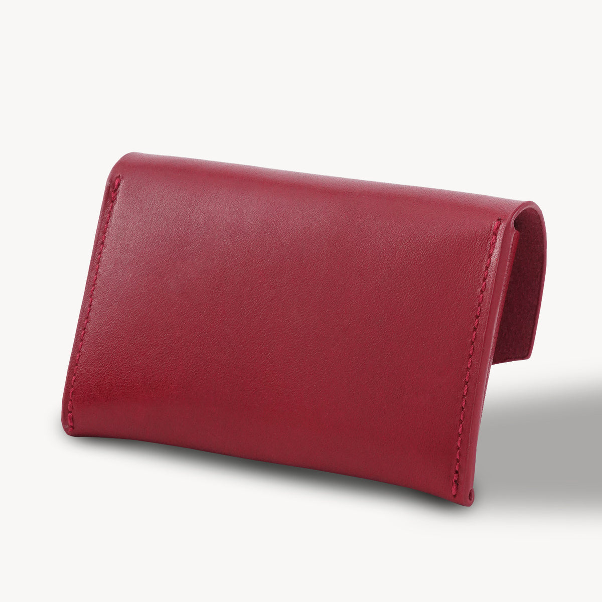 Handcrafted Full-Grain Leather Snap Wallet