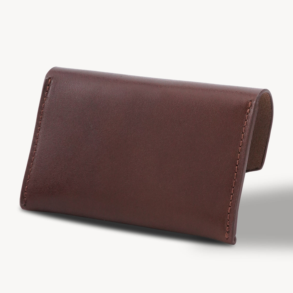 Handcrafted Full-Grain Leather Snap Wallet