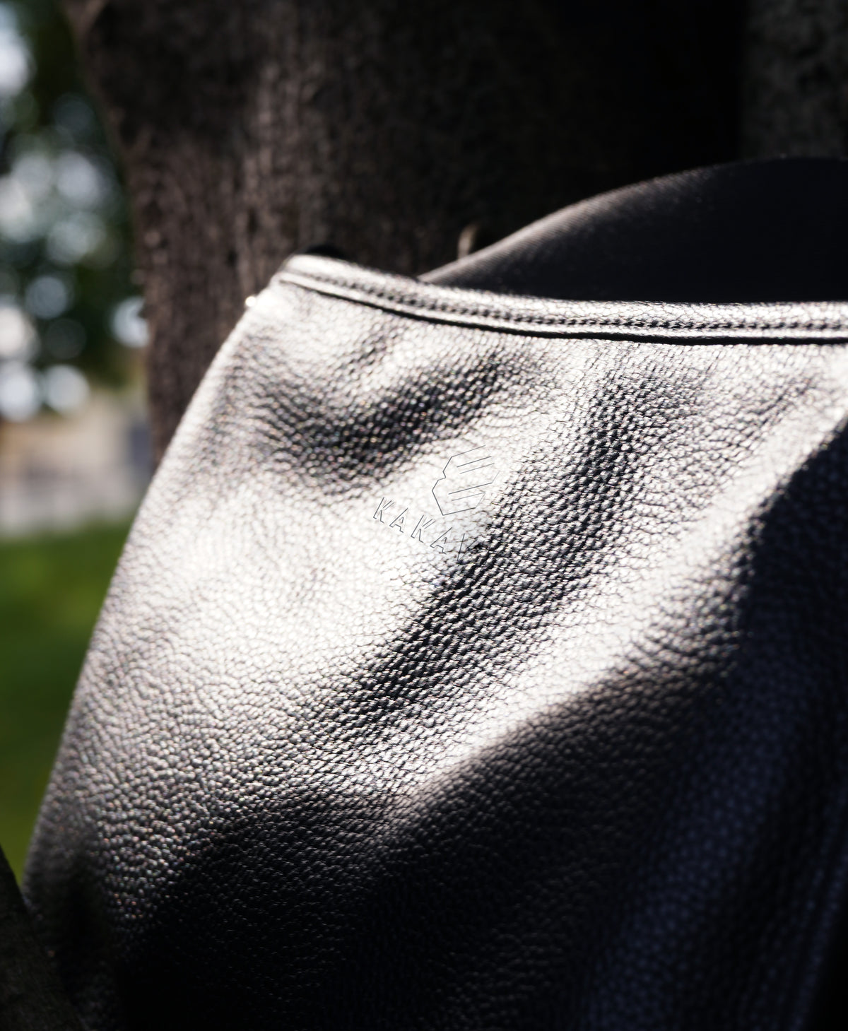 Top-Grain Leather Messenger Bag