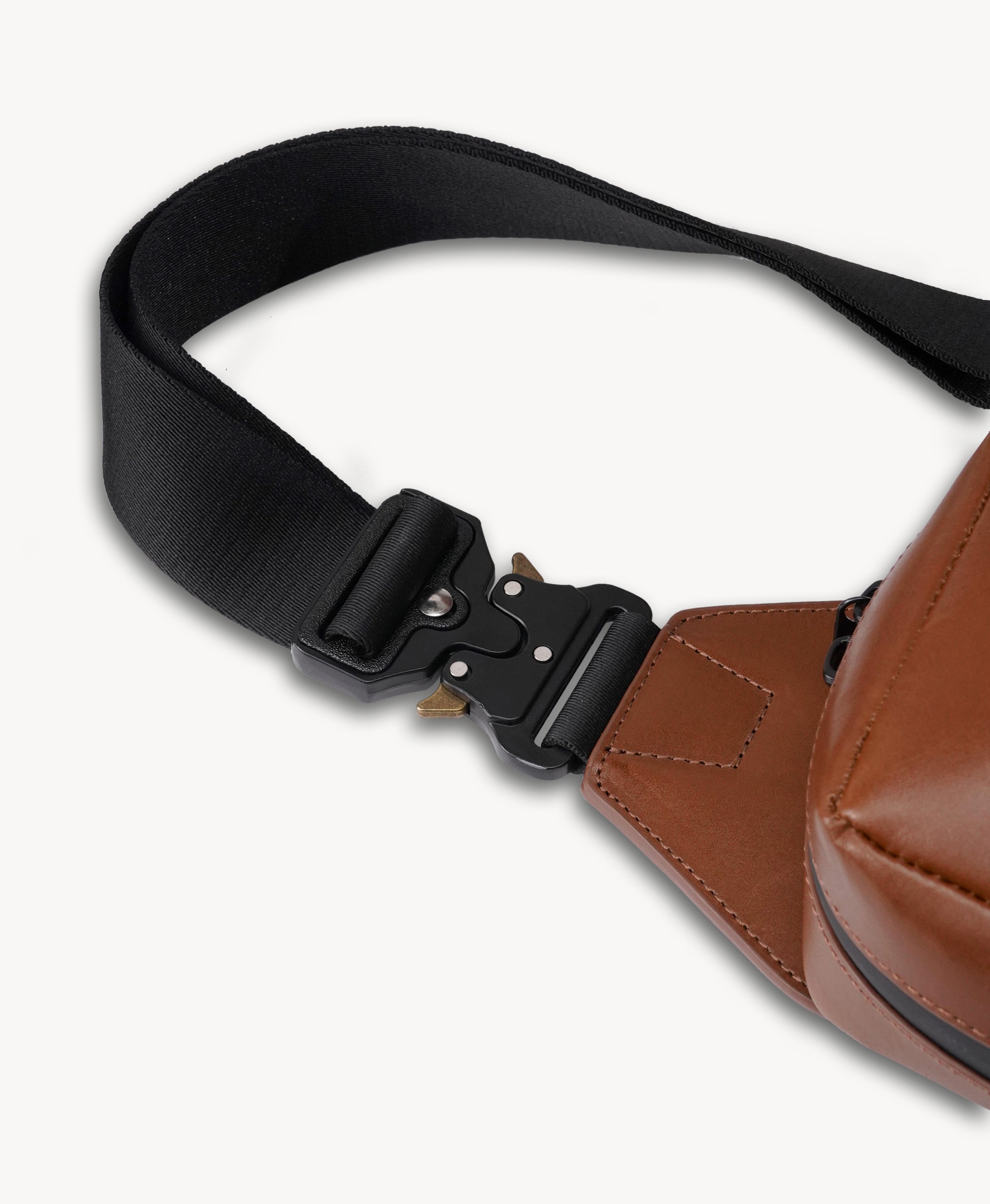 Bauletto da moto in pelle vintage americana