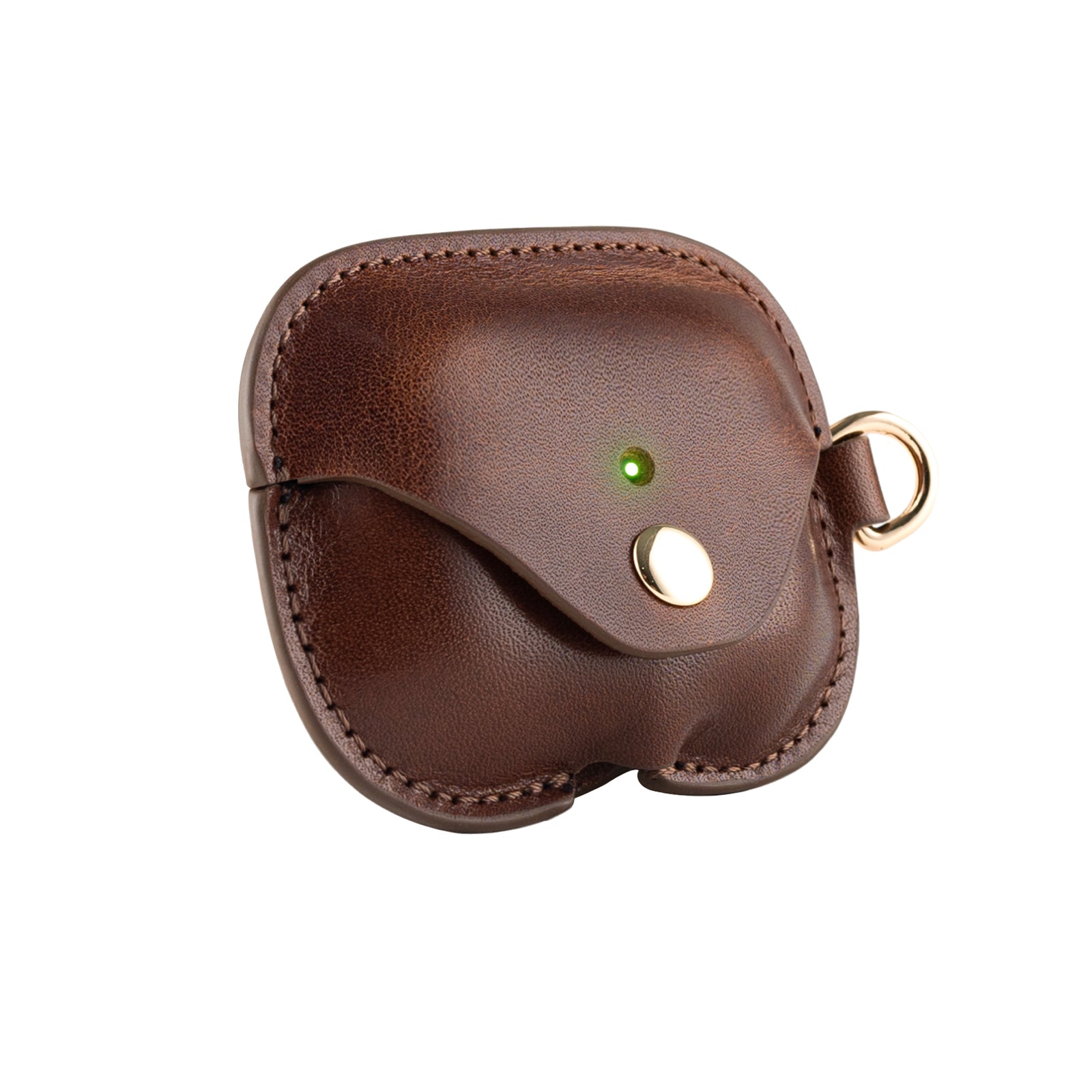 KAKAVY Premium Genuine Leather Airpods Case leather AirPods case detail photo 2