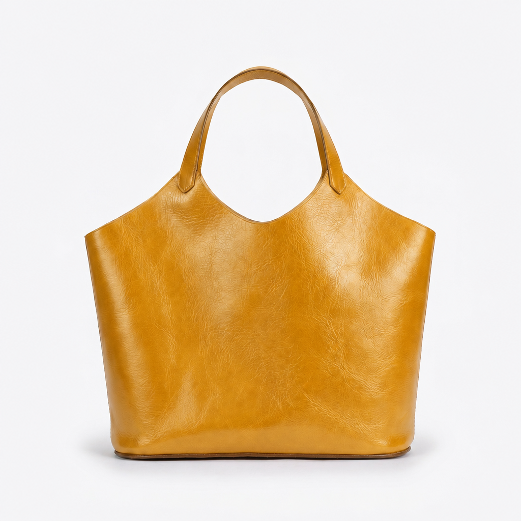 KAKAVY Handcrafted Leather Tote - Quiet Luxury for Everyday Carry leather bag detail photo 9