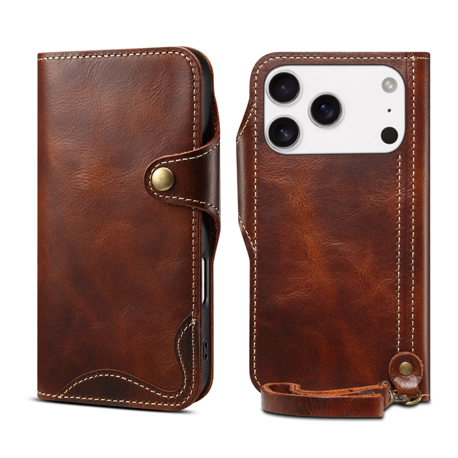Kakavy Handcrafted Vegetable-Tanned Leather iPhone Case – KAKAVY