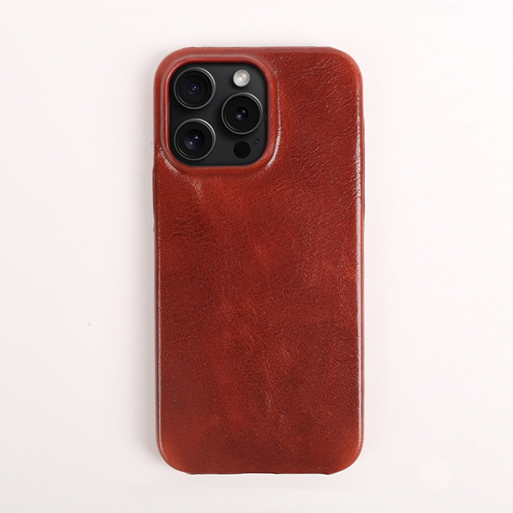 KAKAVY Genuine Leather iPhone Case detail image 4