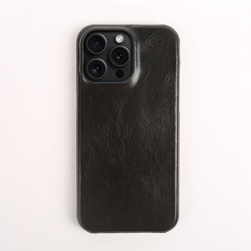 KAKAVY Genuine Leather iPhone Case detail image 3