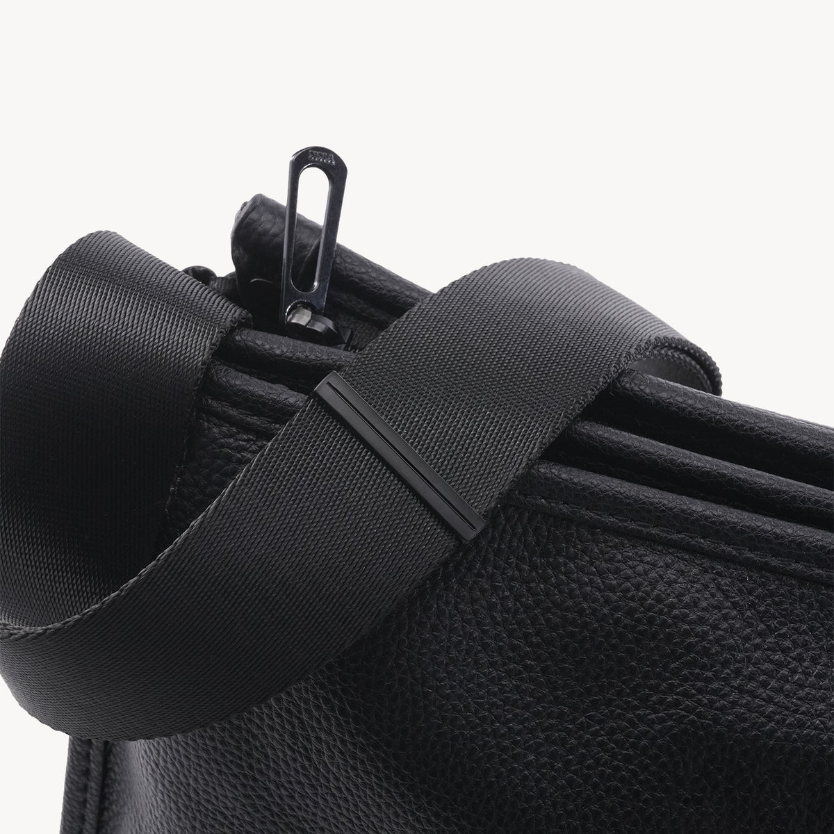 Top-Grain Leather Messenger Bag