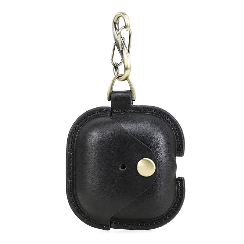 KAKAVY Handcrafted Full-Grain Leather Case for AirPods 4 detail image 3