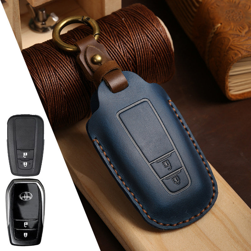 KAKAVY Top Grain Leather Toyota key Case detail image 4