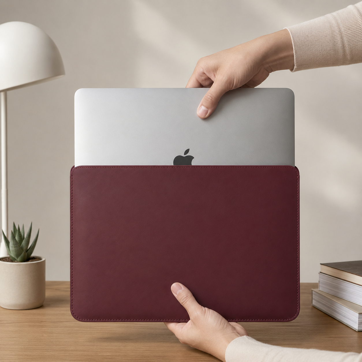 Ensiluokkainen nahkainen iPad-suojus