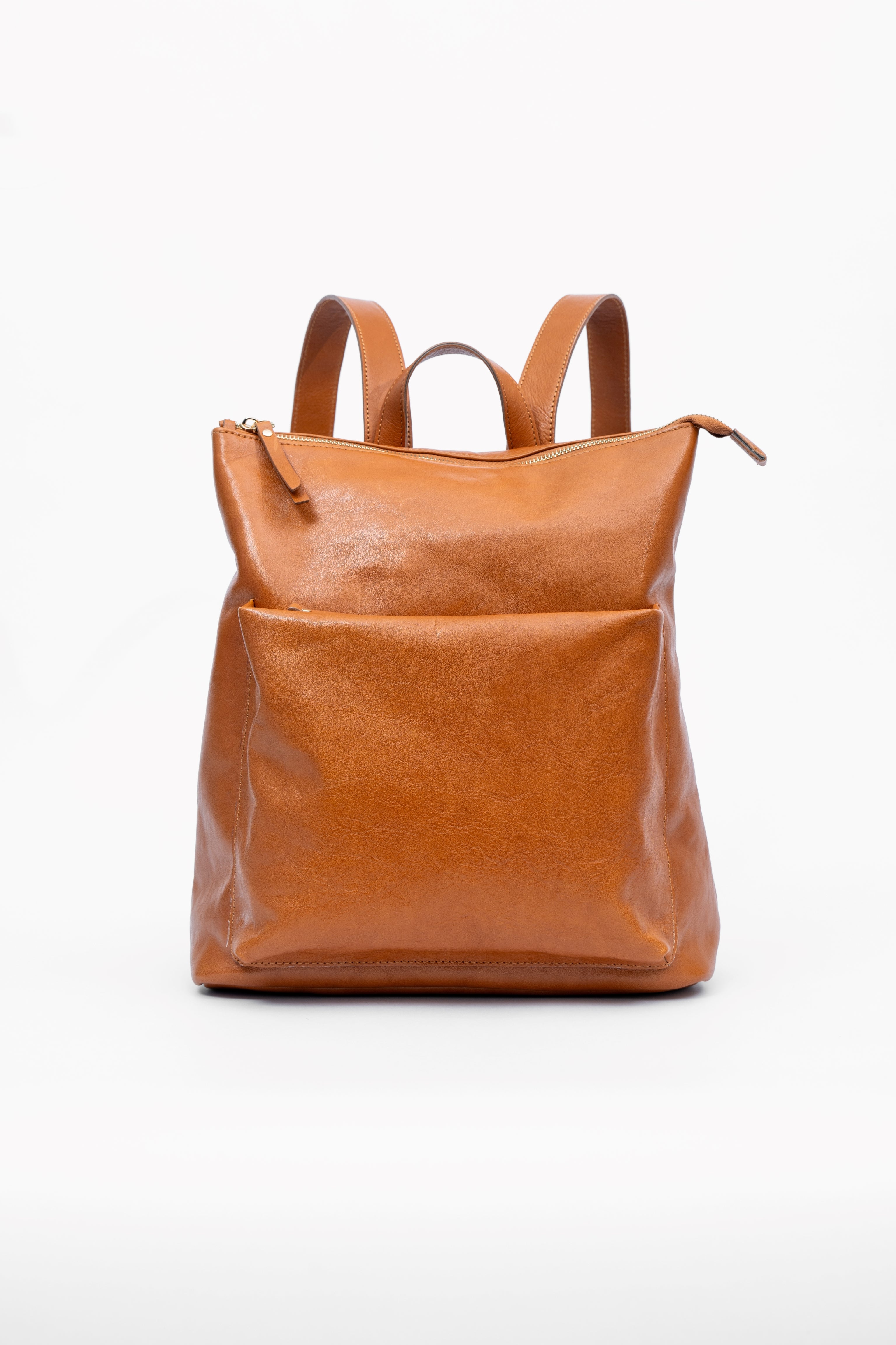 Full-Grain Leather Backpack for 14-inch Laptop | KAKAVY