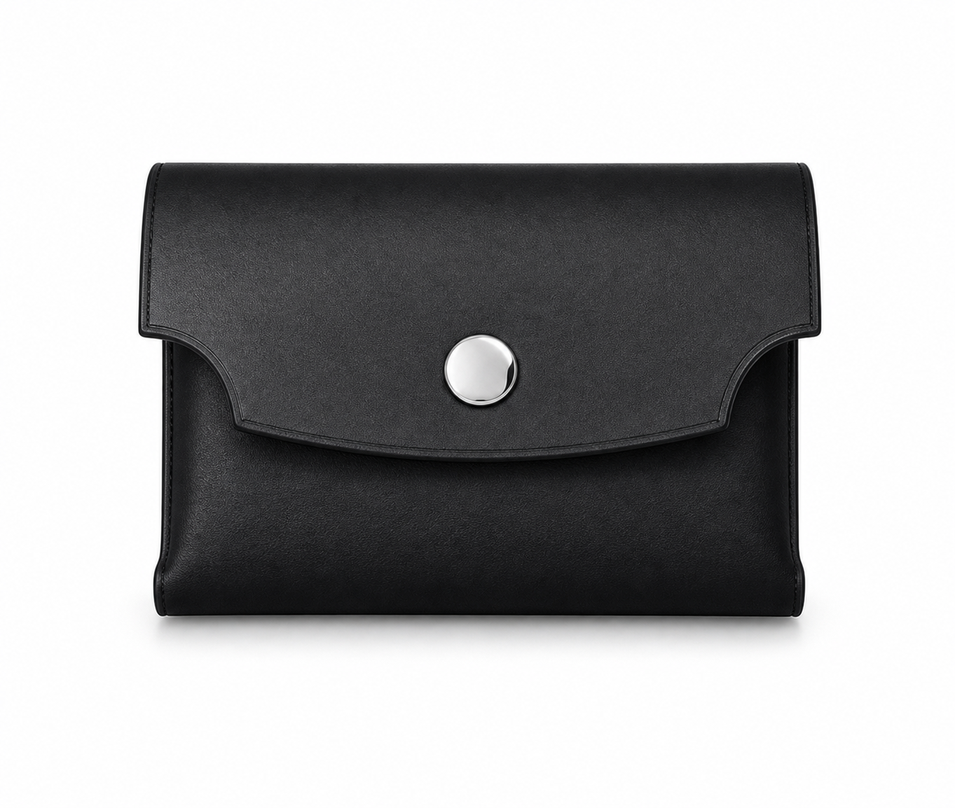 KAKAVY Handcrafted Full-Grain Leather Snap Wallet leather wallet detail photo 6