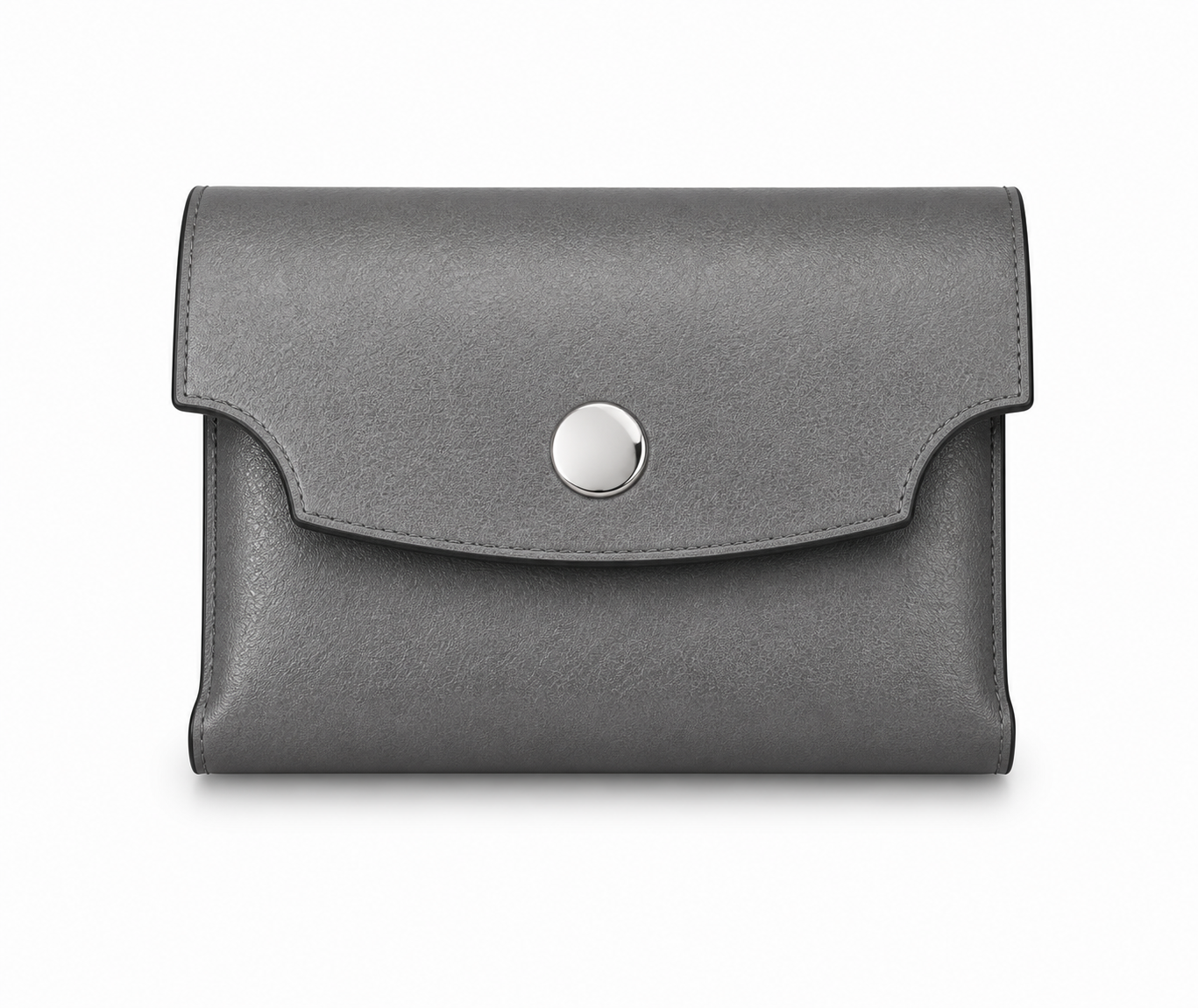 KAKAVY Handcrafted Full-Grain Leather Snap Wallet leather wallet detail photo 8