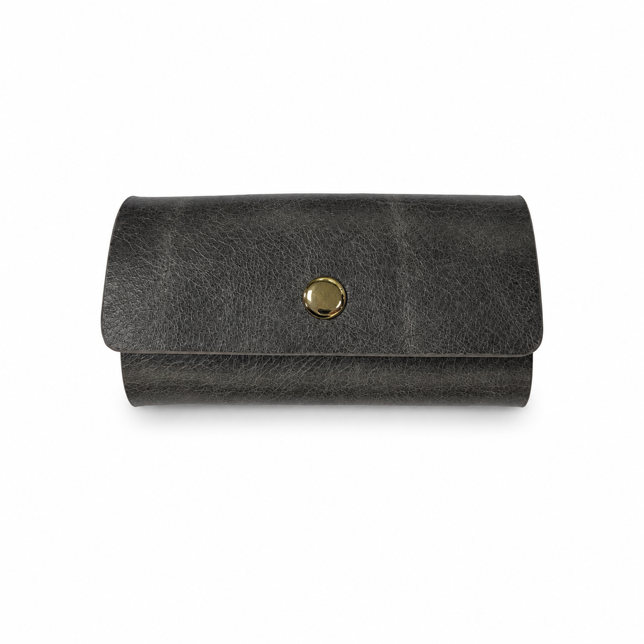 KAKAVY Handcrafted Vintage Leather Key Holder with Brass Hooks leather key case main product photo