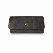 KAKAVY Handcrafted Vintage Leather Key Holder with Brass Hooks leather key case main product photo