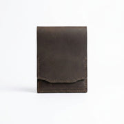 KAKAVY Vintage Handcrafted Full-Grain Leather Snap Wallet product image