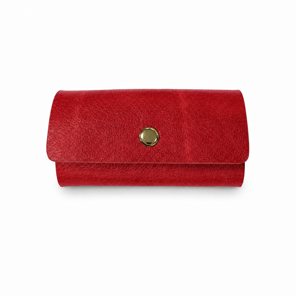 KAKAVY Handcrafted Vintage Leather Key Holder with Brass Hooks leather key case detail photo 6