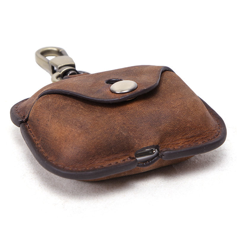 KAKAVY Genuine Leather AirPods Pro Case leather AirPods case detail photo 13