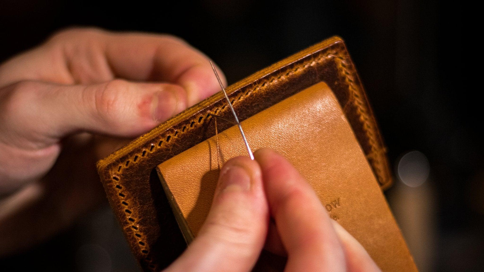 KAKAVY Vintage Handcrafted Full-Grain Leather Money Clip Wallet leather wallet detail photo 10